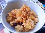 Crumble manzana pera