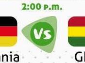 Partido Alemania Ghana Grupo Mundial 2014