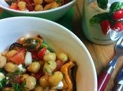 Ensalada Garbanzos Mejillones Vinagreta