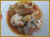 Muslitos pollo alcachofas