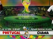 Partido Portugal Ghana Grupo Mundial Brasil 2014