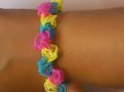 Cómo hacer pulsera tipo gomas
