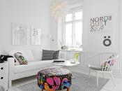 Decoracion color blanco. espacio luminoso este minipiso