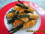 Ramilletes espárragos verdes