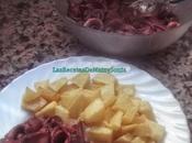 Chipirones grandes salsa olla erika