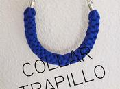 Collar trapillo azul
