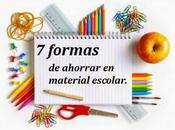 formas ahorrar material escolar