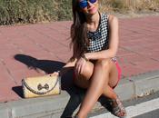 Cuadros vichy fucsia...