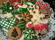 Navidad galletas, decoración flores