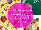 nutrientes benefician inteligencia hijos