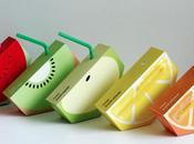 Packagings creativos zumos fruta