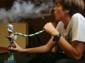 tabaco cachimba pasando vaporeo