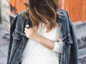 Lace Dress Denim Jacket