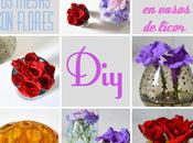 decorar bouquets mesas