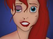 princesas Disney denuncian violencia doméstica