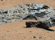 Nueva composición imágenes meteorito hierro encontrado Curiosity