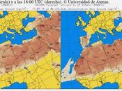 España: Previsión intrusión polvo africano julio 2014