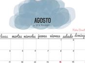 Imprimible: Calendario Agosto 2014