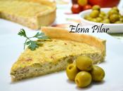 Quiche atún aceitunas verdes (Thermomix)