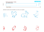 Aprestamiento años trazo vertical