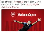 Arsenal confirmó llegada David Ospina