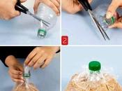 Cómo sellar bolsa plástico casquillo botella agua