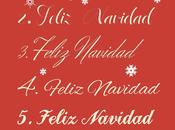 Tipos letras para navidad