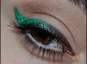 Color- Delineador Marron/Verde Brown Green Eyeliner.