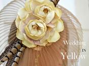 Wedding yellow