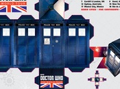 TARDIS recortable para Doctor World Tour