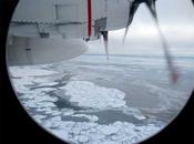 Miden olas metros Océano Ártico donde antes sólo había hielo