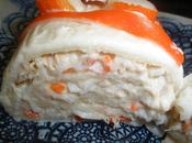 Enrollados atún cangrejo molde