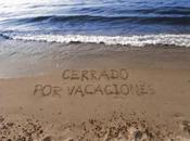 Cerrado vacaciones