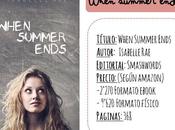 Reseña: When Summer ends