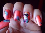 Collage, Manicura Naranja