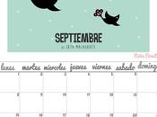 Imprimible: Calendario Septiembre 2014