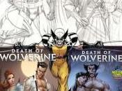 Portadas alternativas interconectadas Death Wolverine exclusivas Midtown Comics
