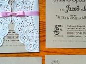 Diy: Invitaciones programa boda blondas