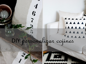 Diy: formas personalizar cojines