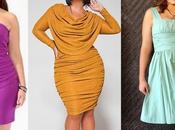 Vestidos blusas drapeadas para gorditas