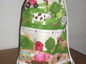 Mochila animales granja