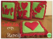Galletas decoradas Stencil