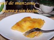 Tarta manzana huevo leche