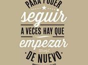 Parar, para poder seguir