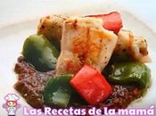 Receta Rollitos pollo rellenos champiñones salsa diabla