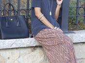 Oversized boho style