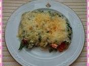 Canelones vegetales bechamel espinacas