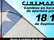 Este Septiembre, @CinemarkChile abrirá tarde