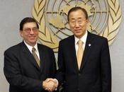 Ki-moon reitera canciller cubano agradecimiento enfrentamiento Ébola