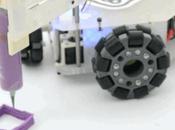 Impresora ruedas crea objetos cualquier tamaño